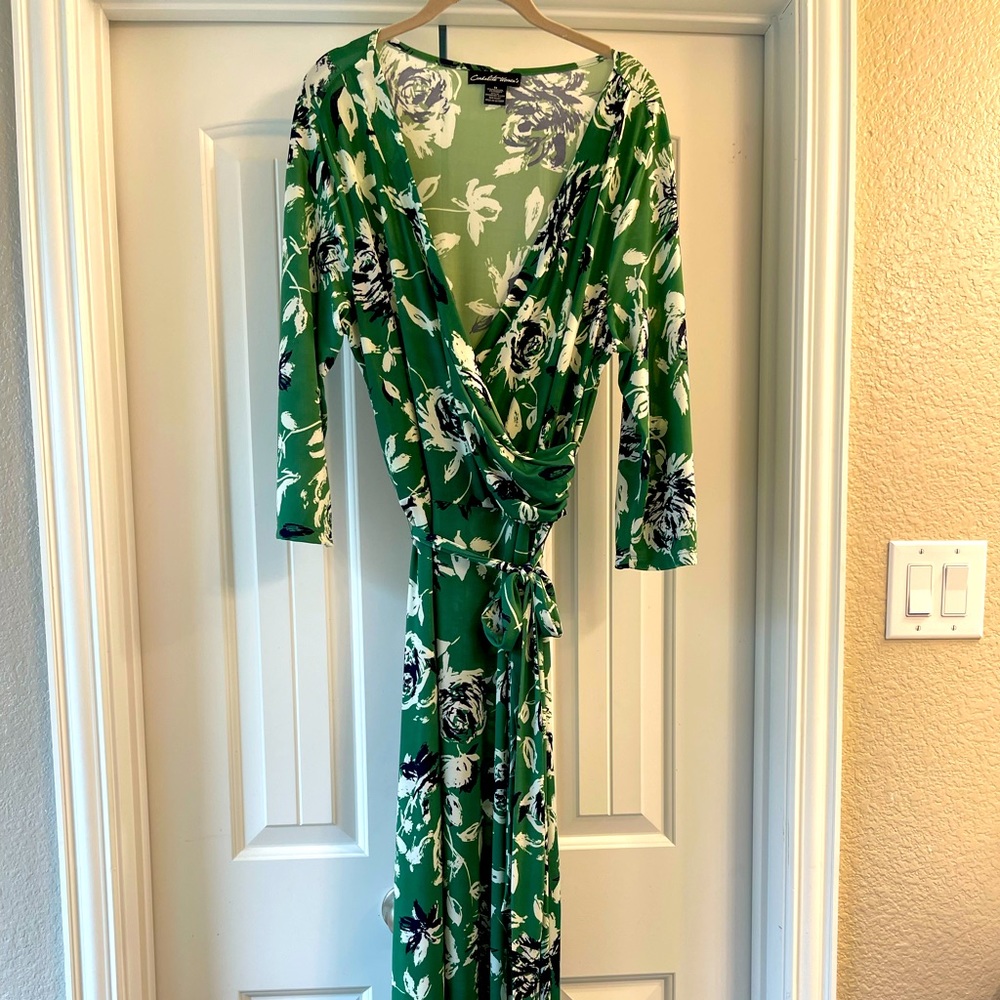 Candalite’s Women Faux Wrap Maxi Dress